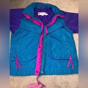 Awesome 90’s vintage Powder Keg Columbia Coat Jacket.  Size Medium. Flawless